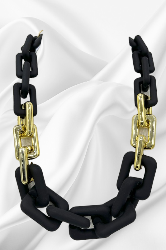 COLOR LINK CHAIN NECKLACE