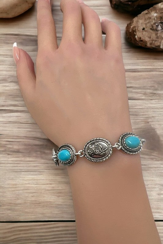 Western Rodeo TQ Magnetic Bracelet