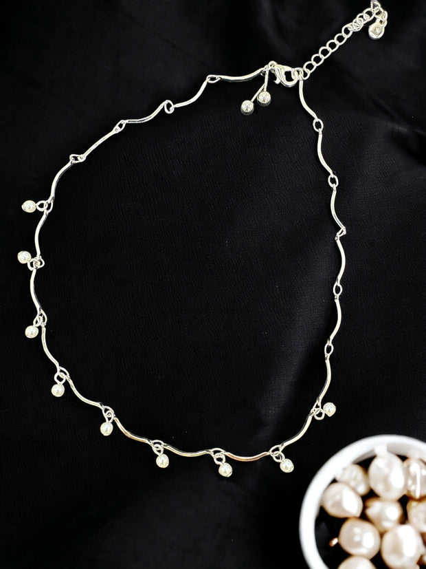 PEARL LINK NECKLACE SET